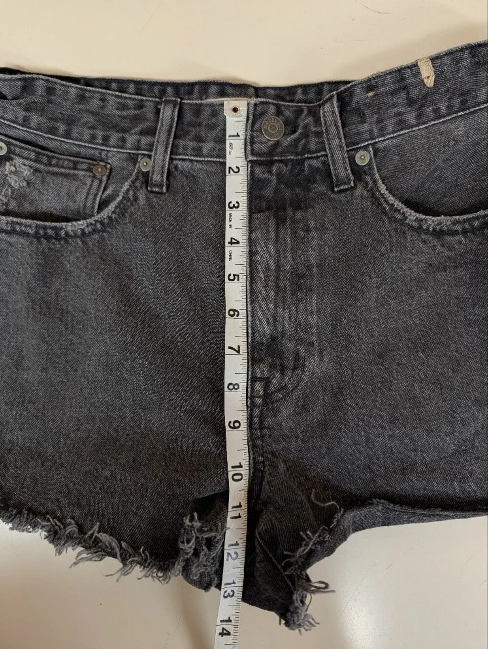 Madewell Relaxed Denim Shorts Bienville Wash